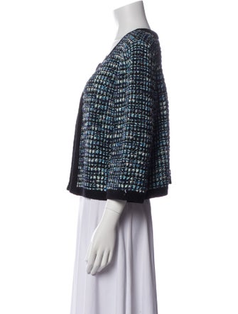 St. John Printed Evening Jacket