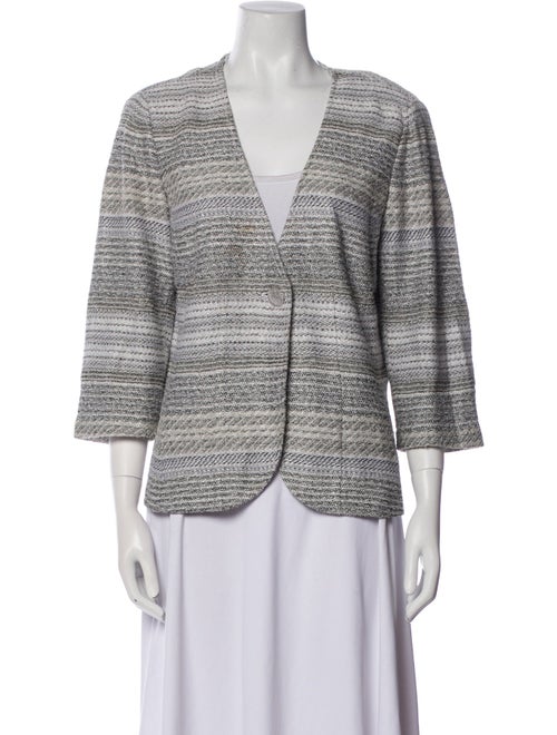 St. John Tweed Pattern Jacket