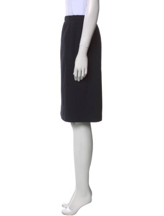 St. John Wool Knee-Length Skirt
