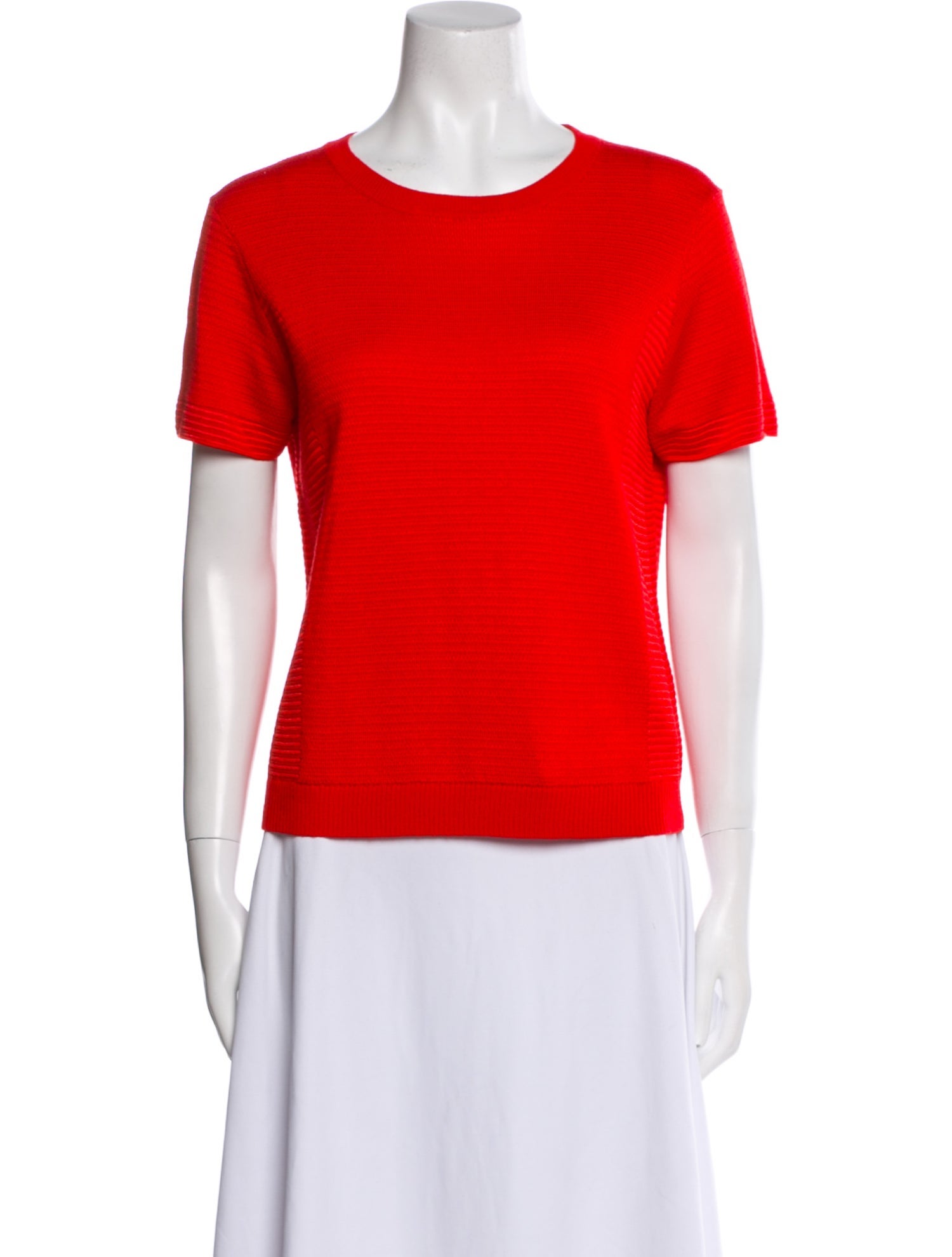 St. John Wool Crew Neck T-Shirt