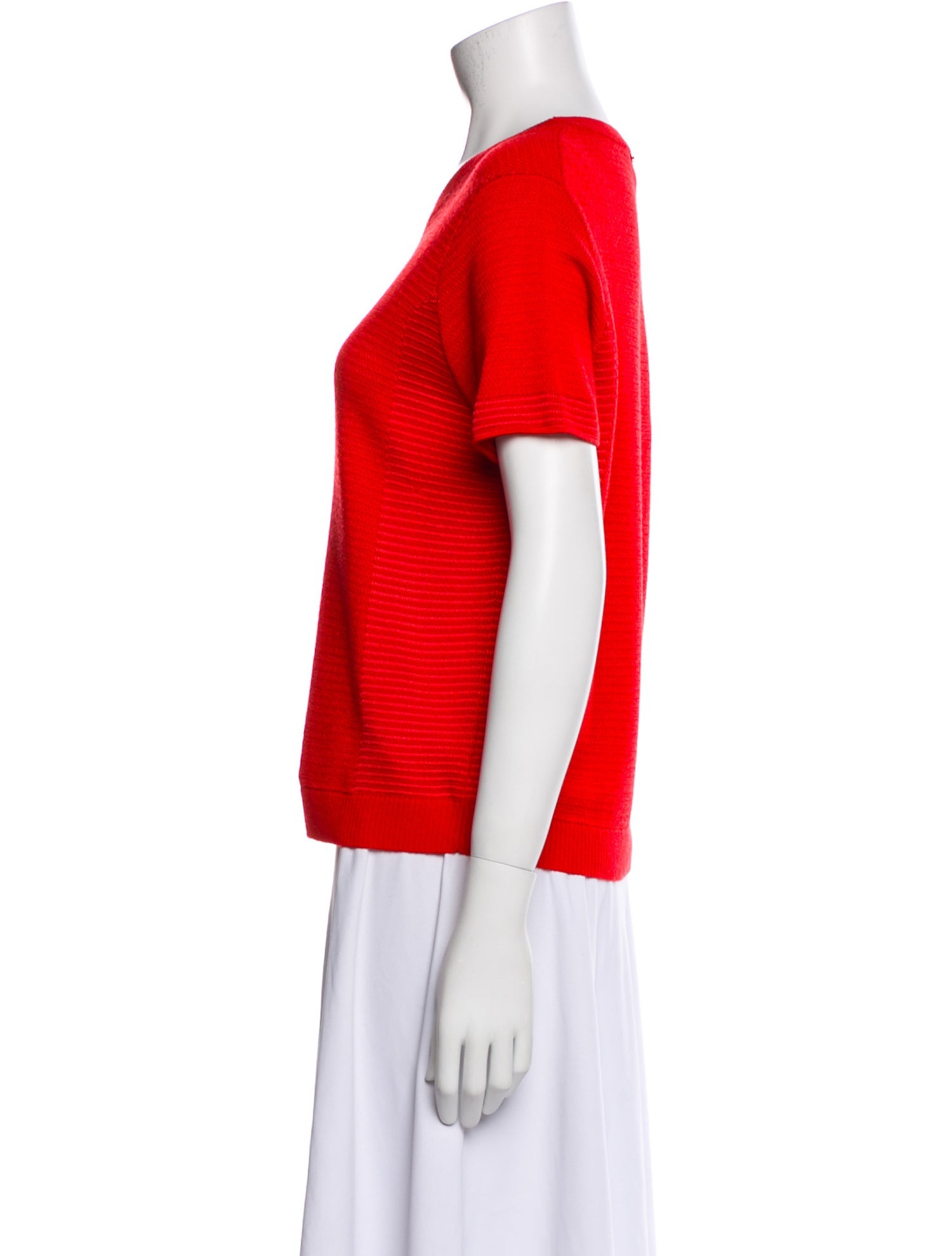 St. John Wool Crew Neck T-Shirt