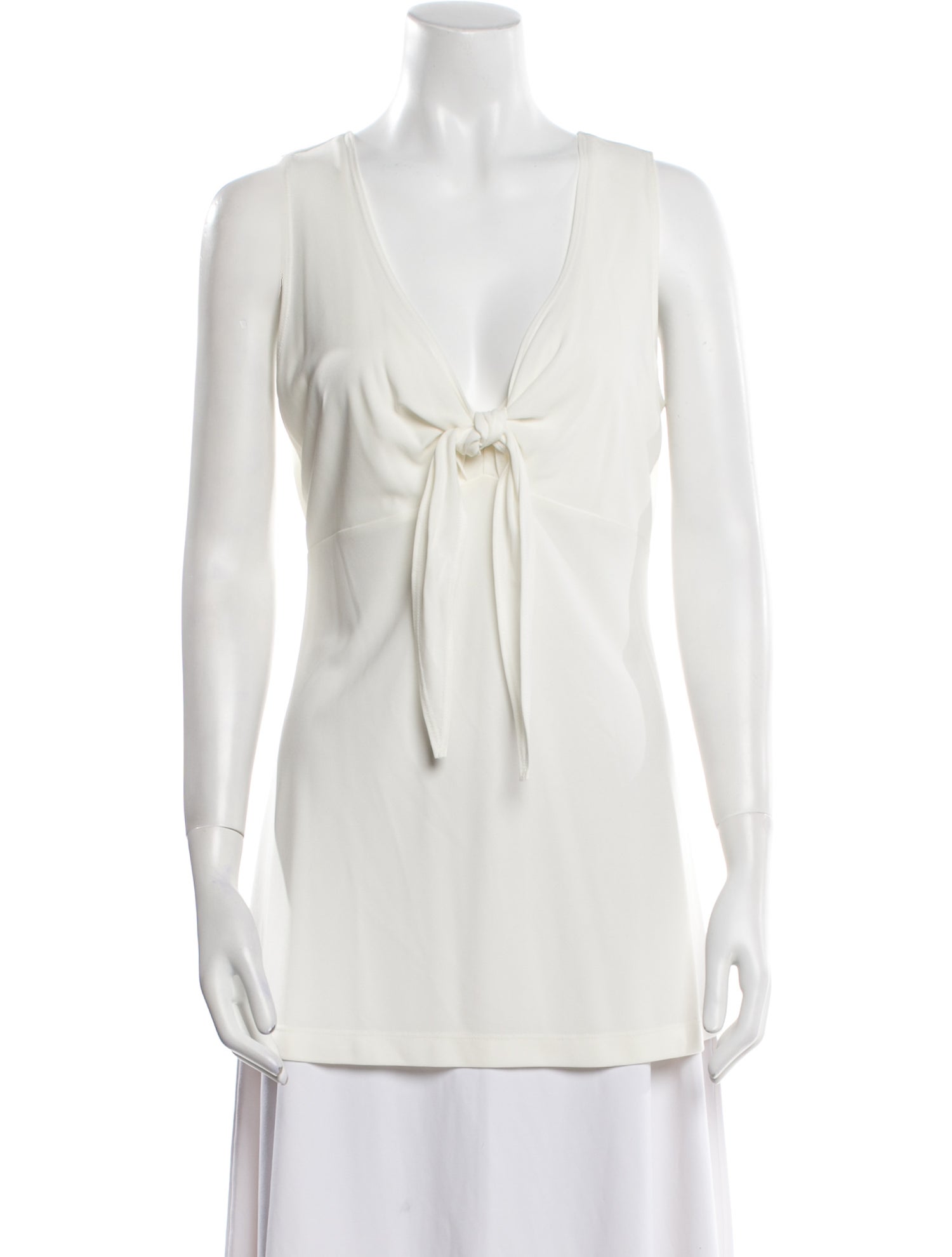 St. John V-Neck Sleeveless Tunic