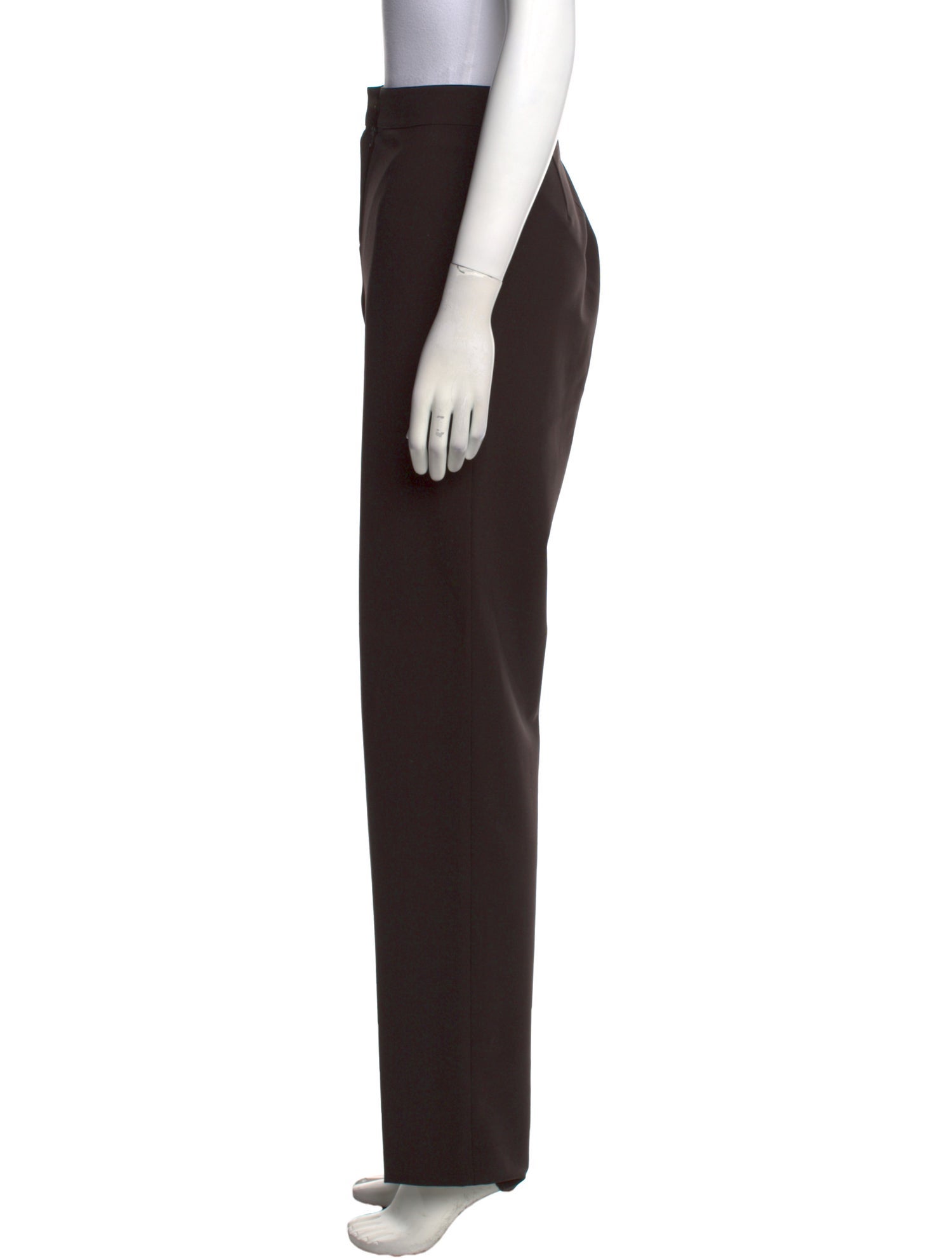 St. John Wool Straight Leg Pants