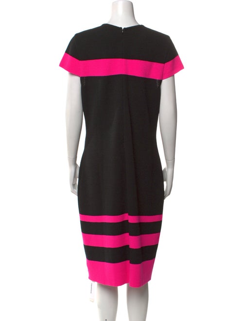 St. John Wool Midi Length Dress