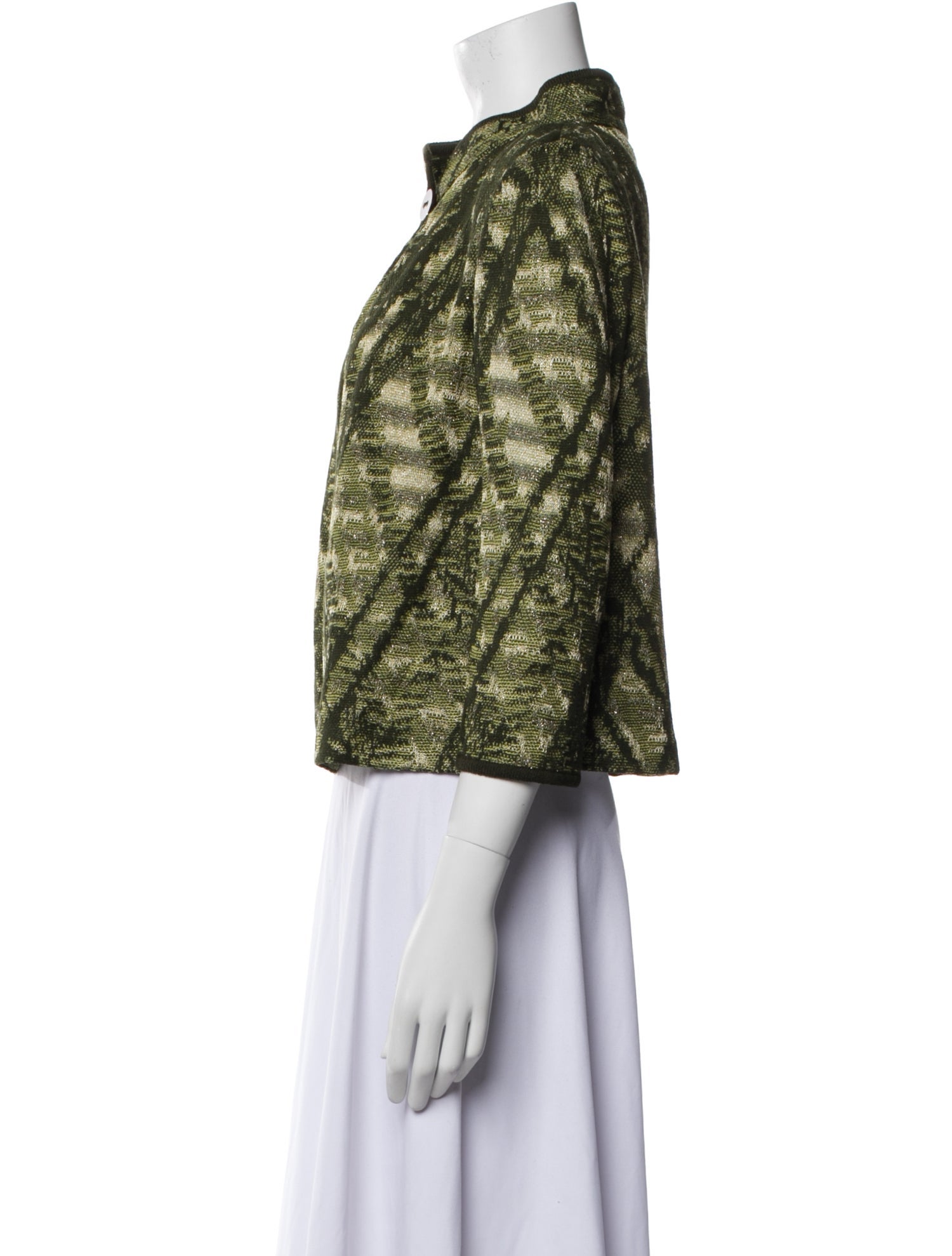 St. John Printed Evening Jacket