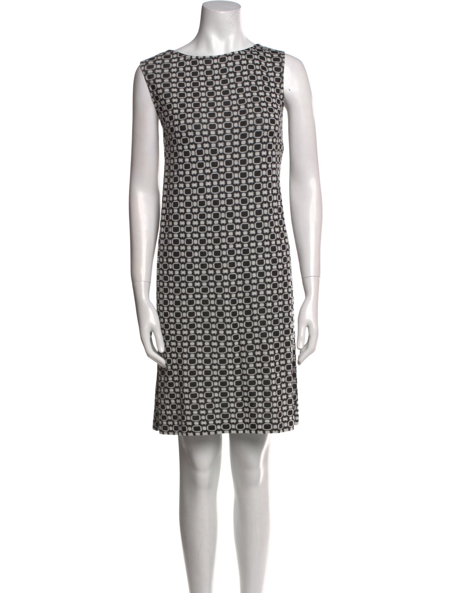 St. John Printed Mini Dress