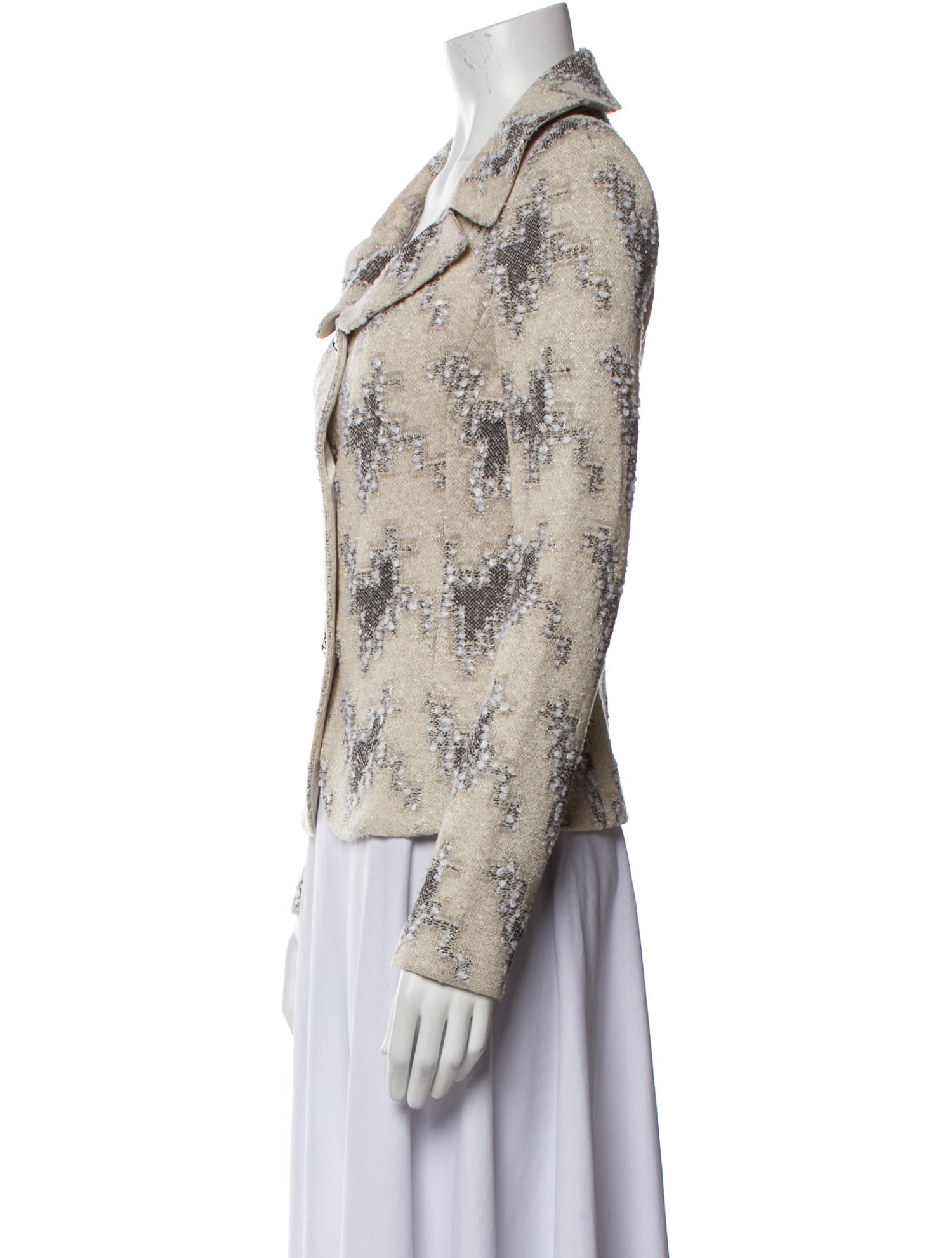 St. John Printed Evening Jacket