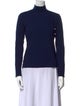 St. John Turtleneck Long Sleeve Top