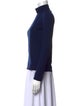 St. John Turtleneck Long Sleeve Top