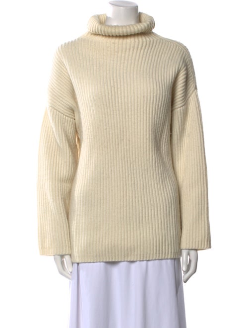St. John Wool Turtleneck Sweater