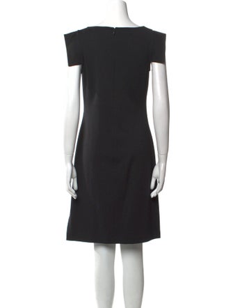 St. John One-Shoulder Mini Dress