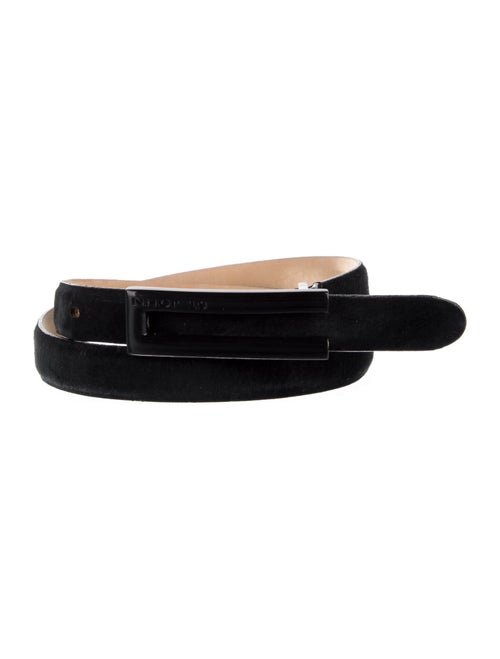 St. John Skinny Suede Belt
