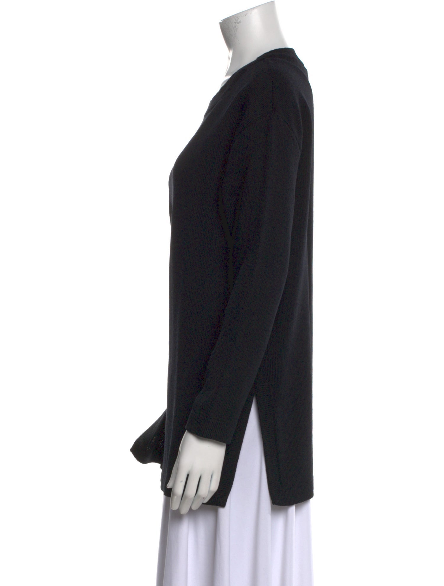 St. John Wool Scoop Neck Sweater