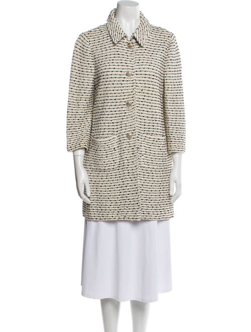 St. John Tweed Pattern Coat