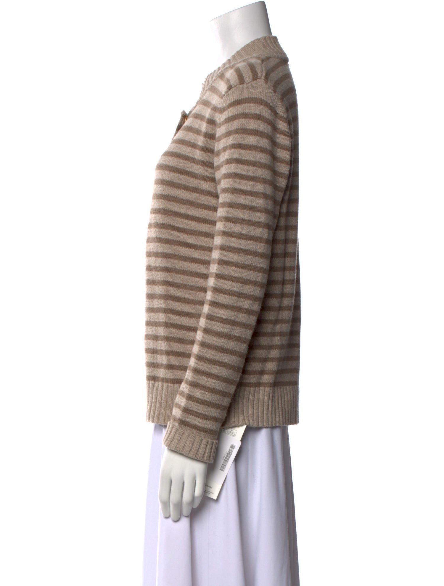 St. John Wool Striped Sweater