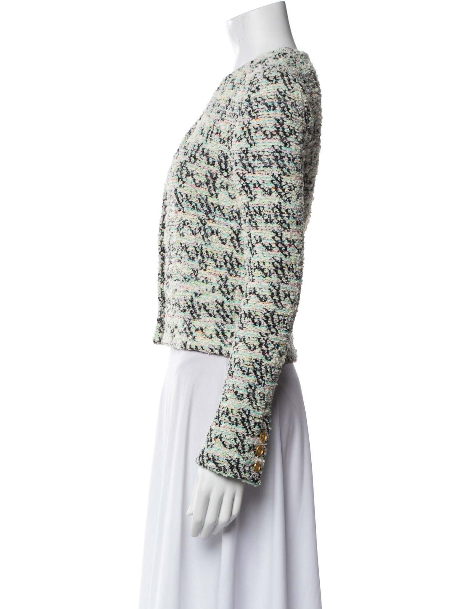 St. John Tweed Pattern Evening Jacket