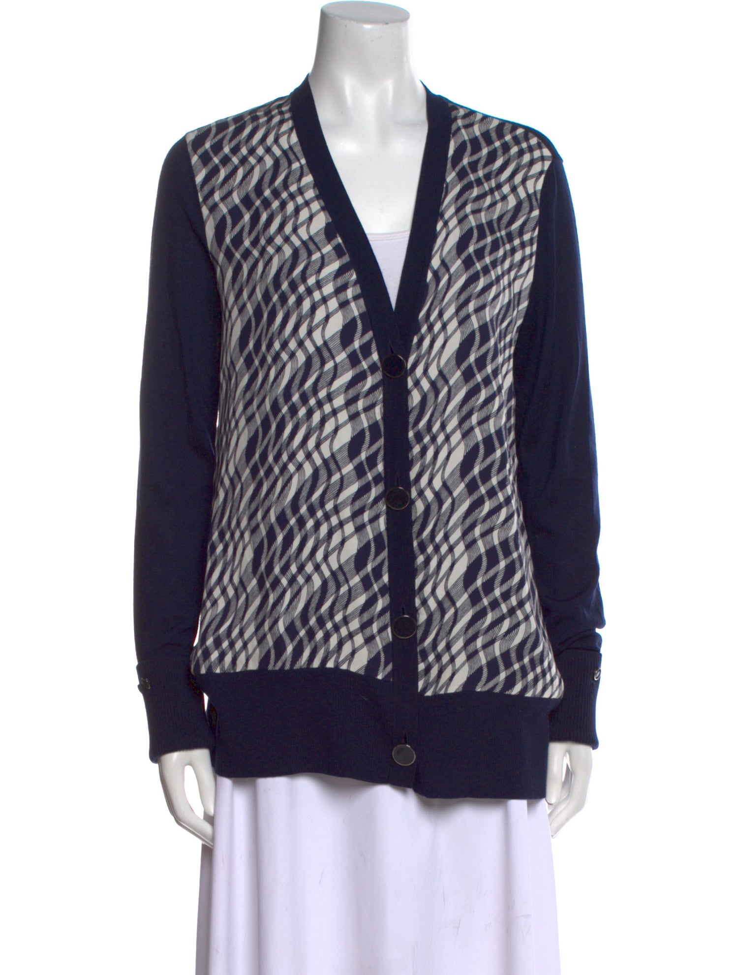 St. John Wool Printed Sweater