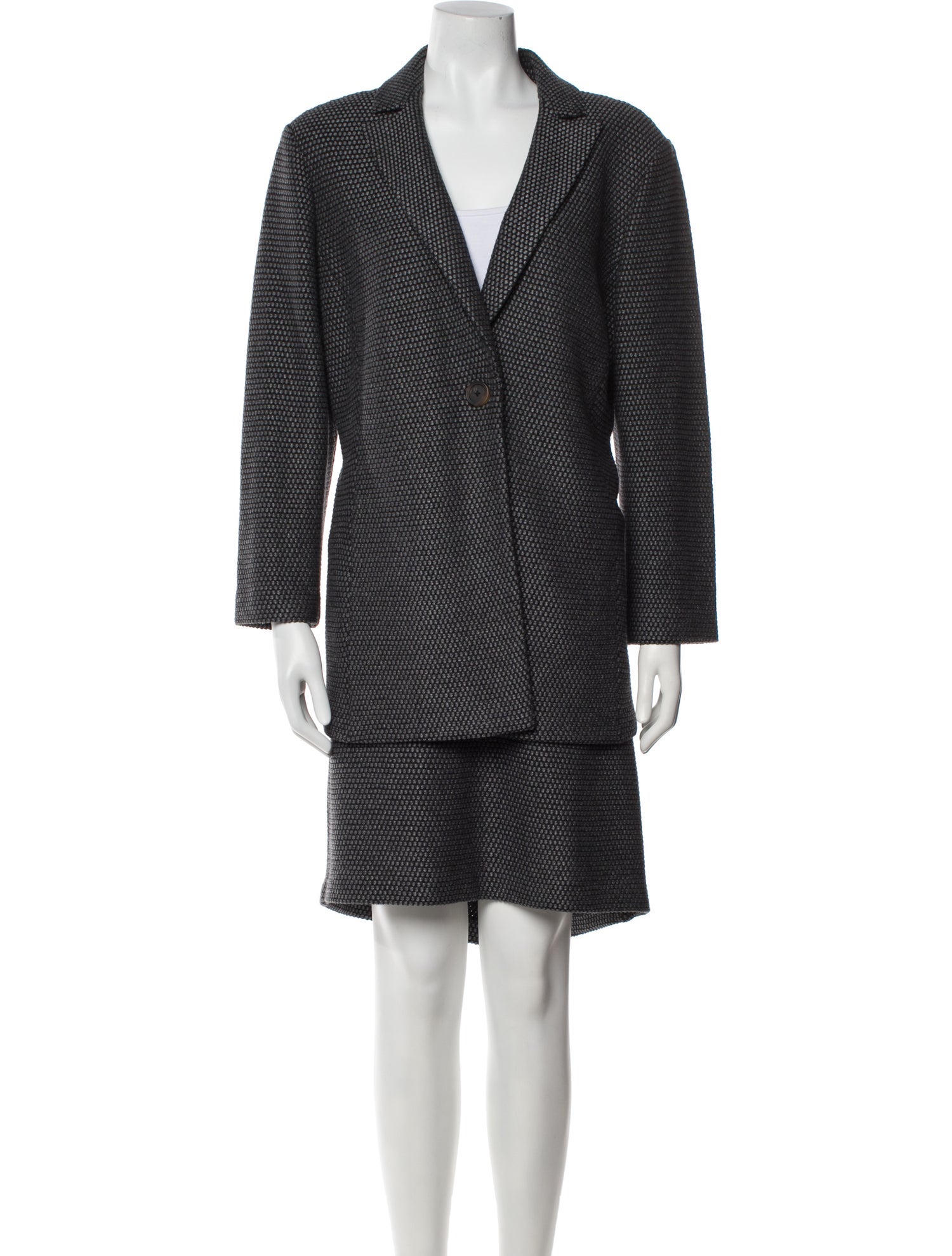 St. John Wool Skirt Suit