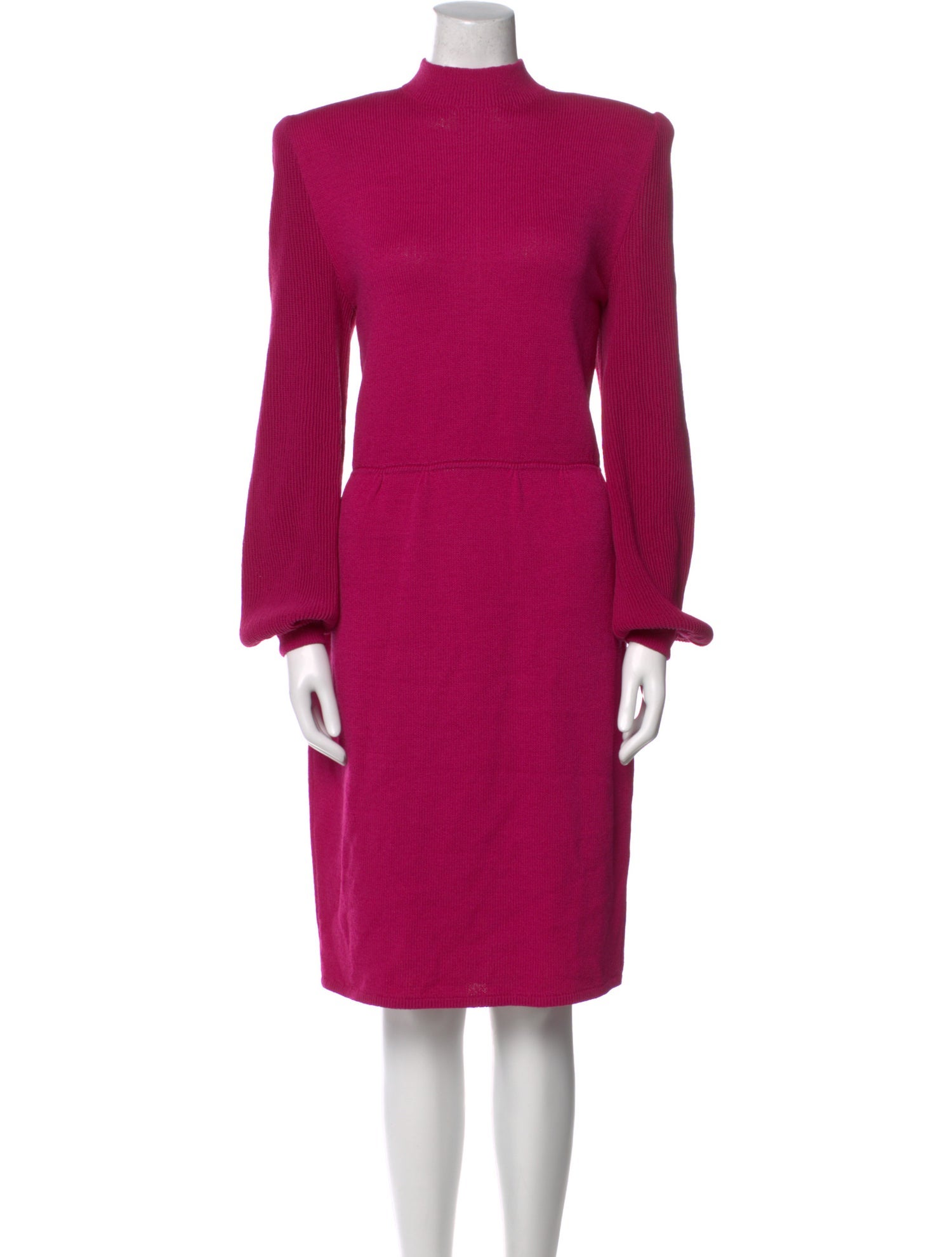 St. John Wool Knee-Length Dress