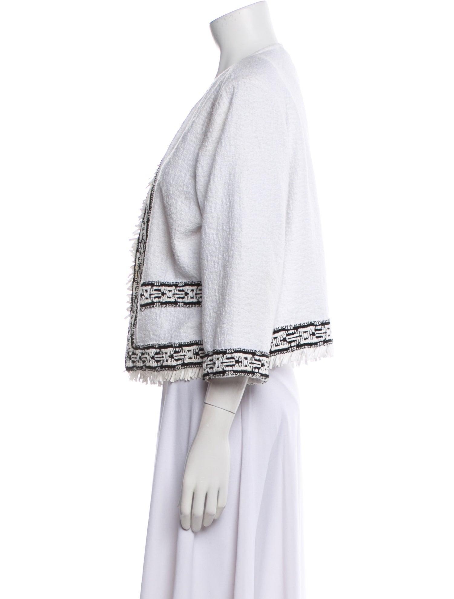 St. John Tweed Pattern Jacket