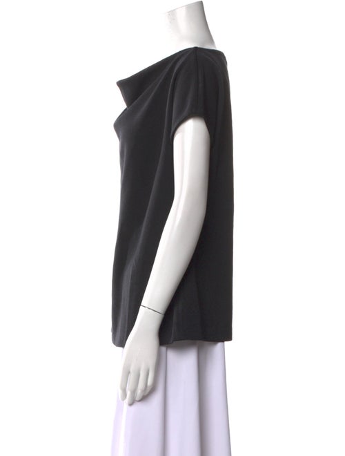 St. John Wool Cowl Neck Top