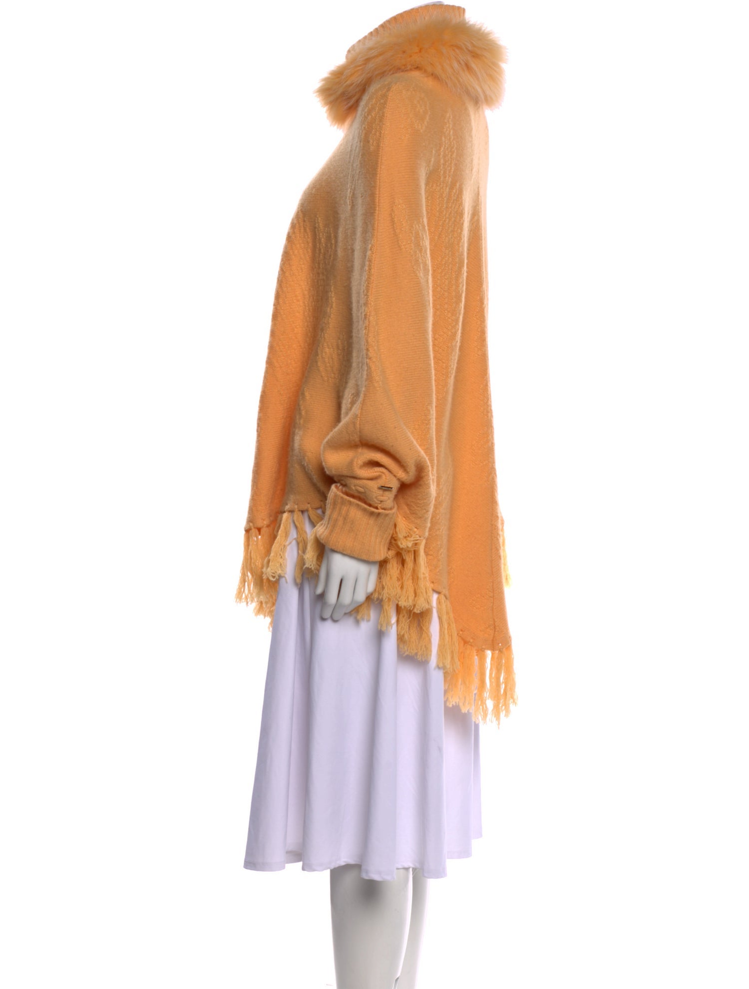 St. John Cashmere Mock Neck Sweater