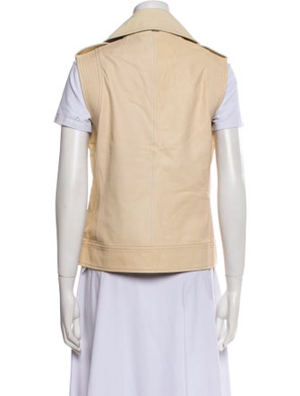 St. John Leather Vest