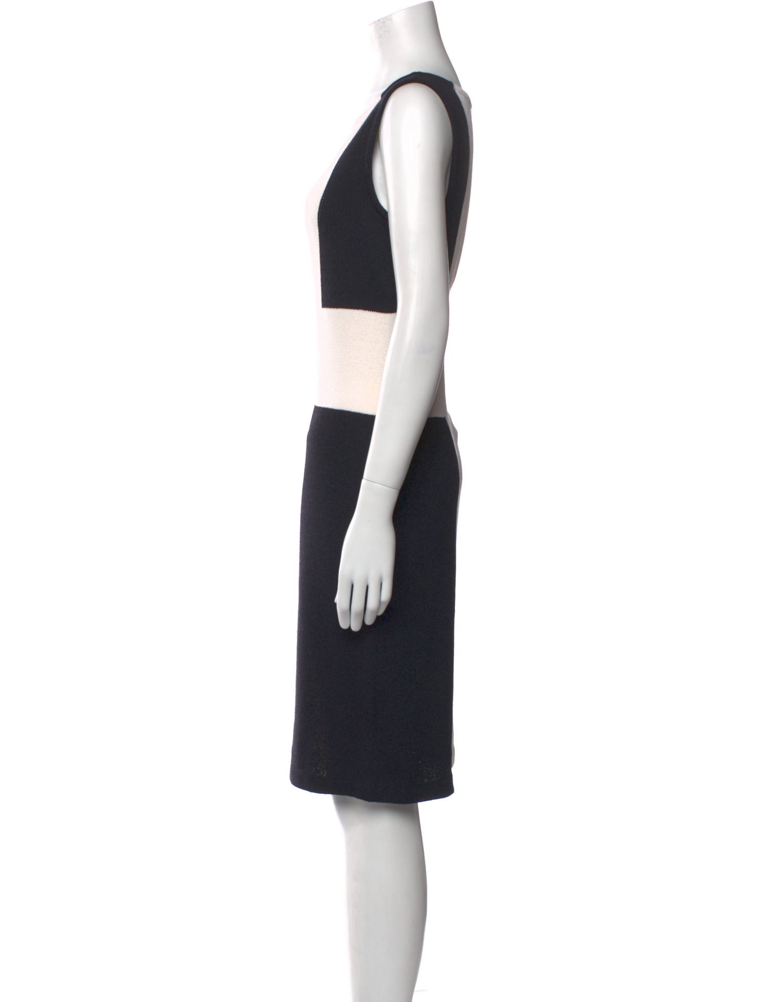 St. John Wool Knee-Length Dress