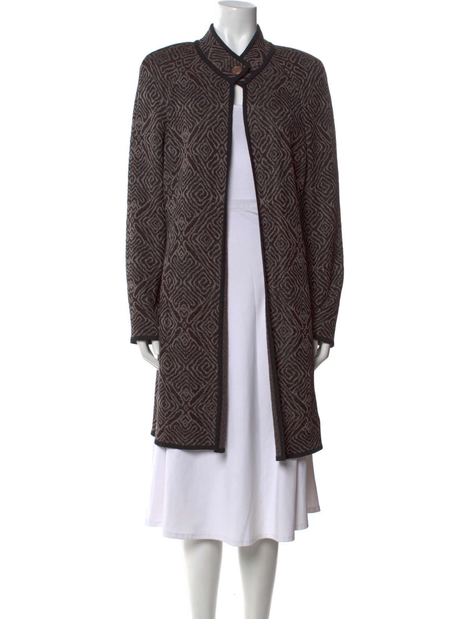 St. John Mock Neck Sweater