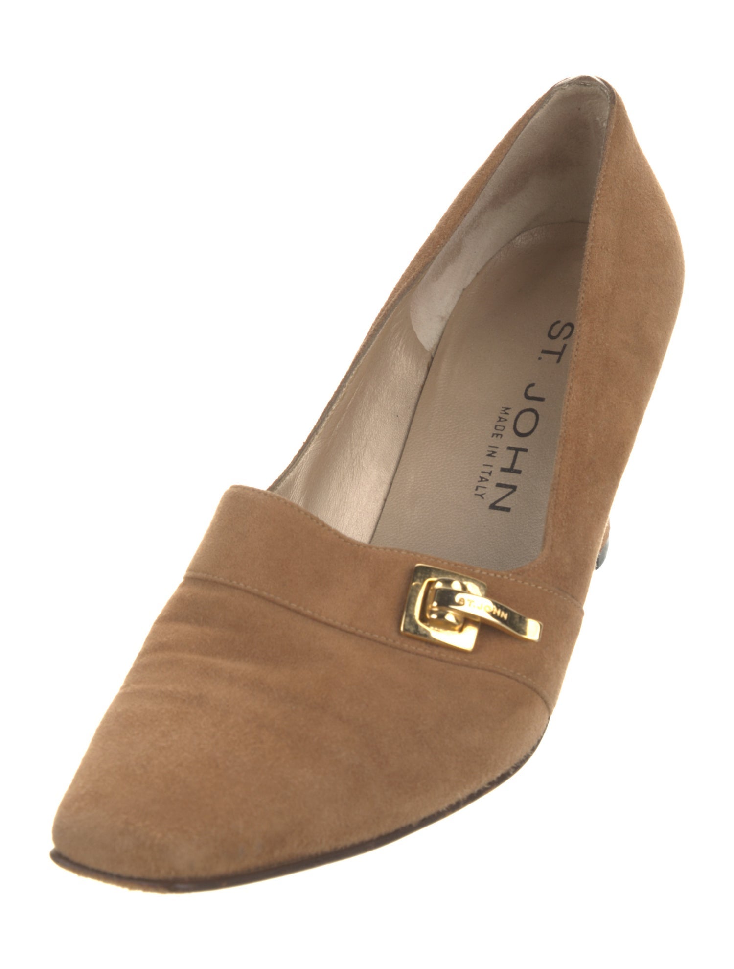St. John Suede Pumps