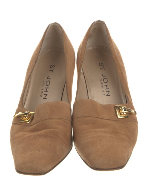 St. John Suede Pumps