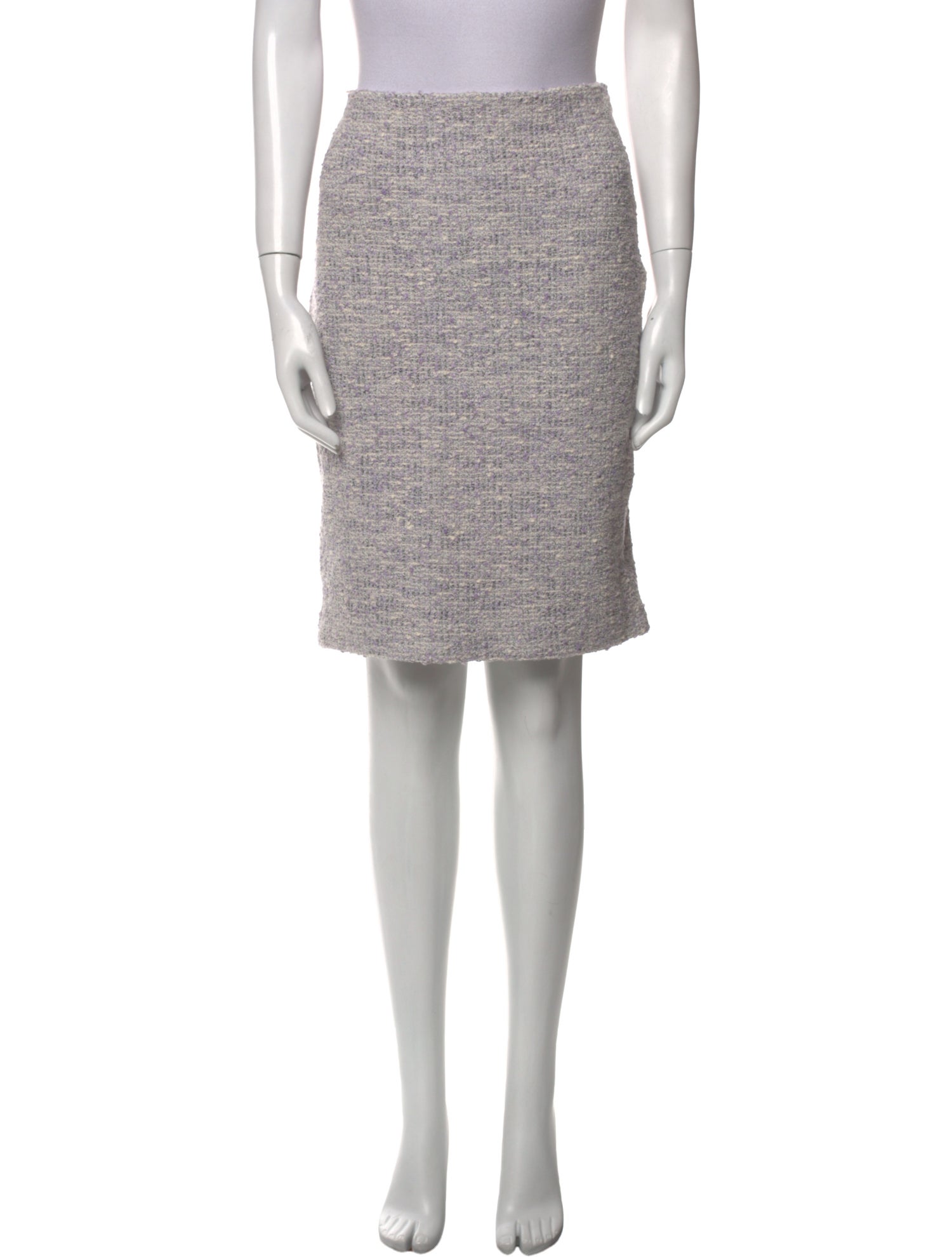 St. John Sequin Embellishments Knee-Length Skirt