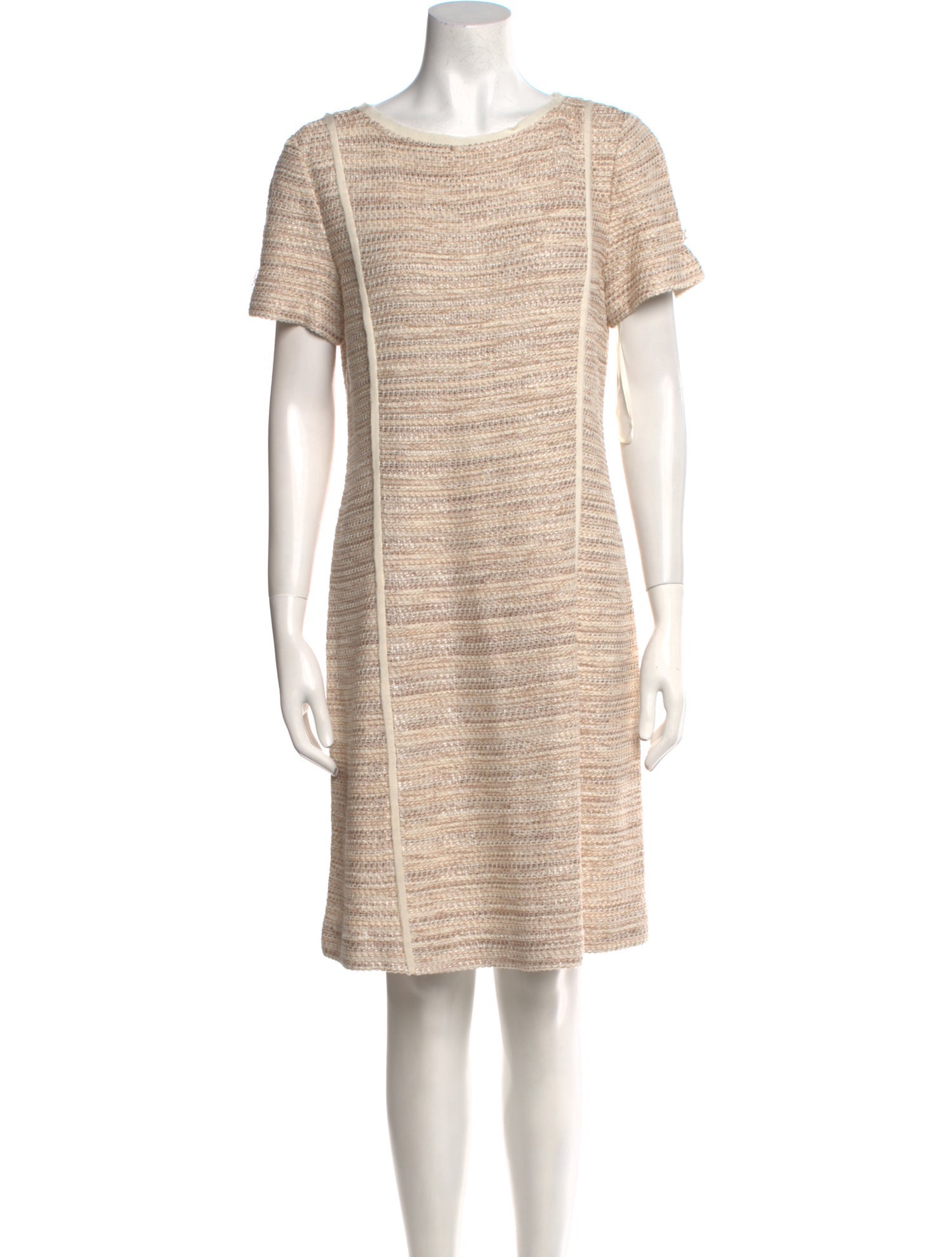 St. John Tweed Knee-Length Dress w/ Tags