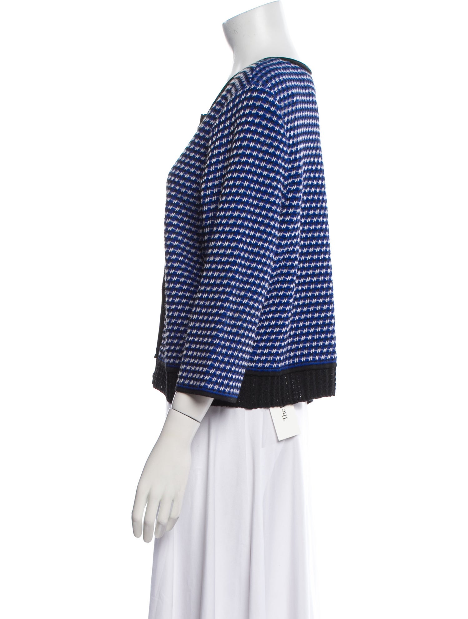 St. John Tweed Pattern Evening Jacket