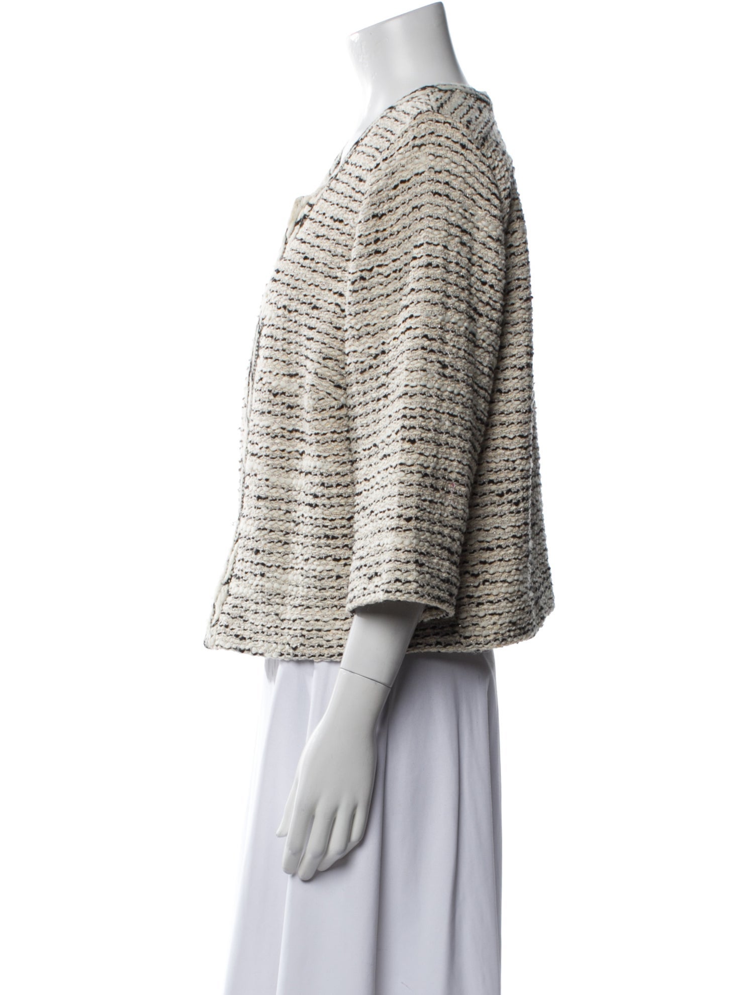 St. John Tweed Tweed Pattern Evening Jacket