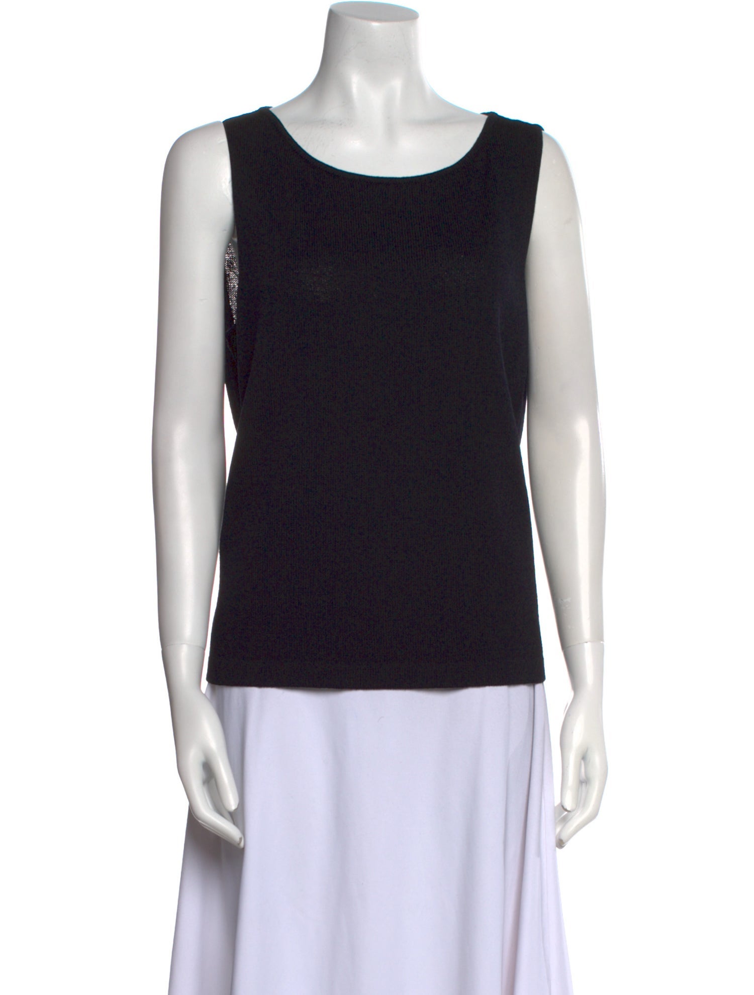 St. John Wool Scoop Neck Sweater