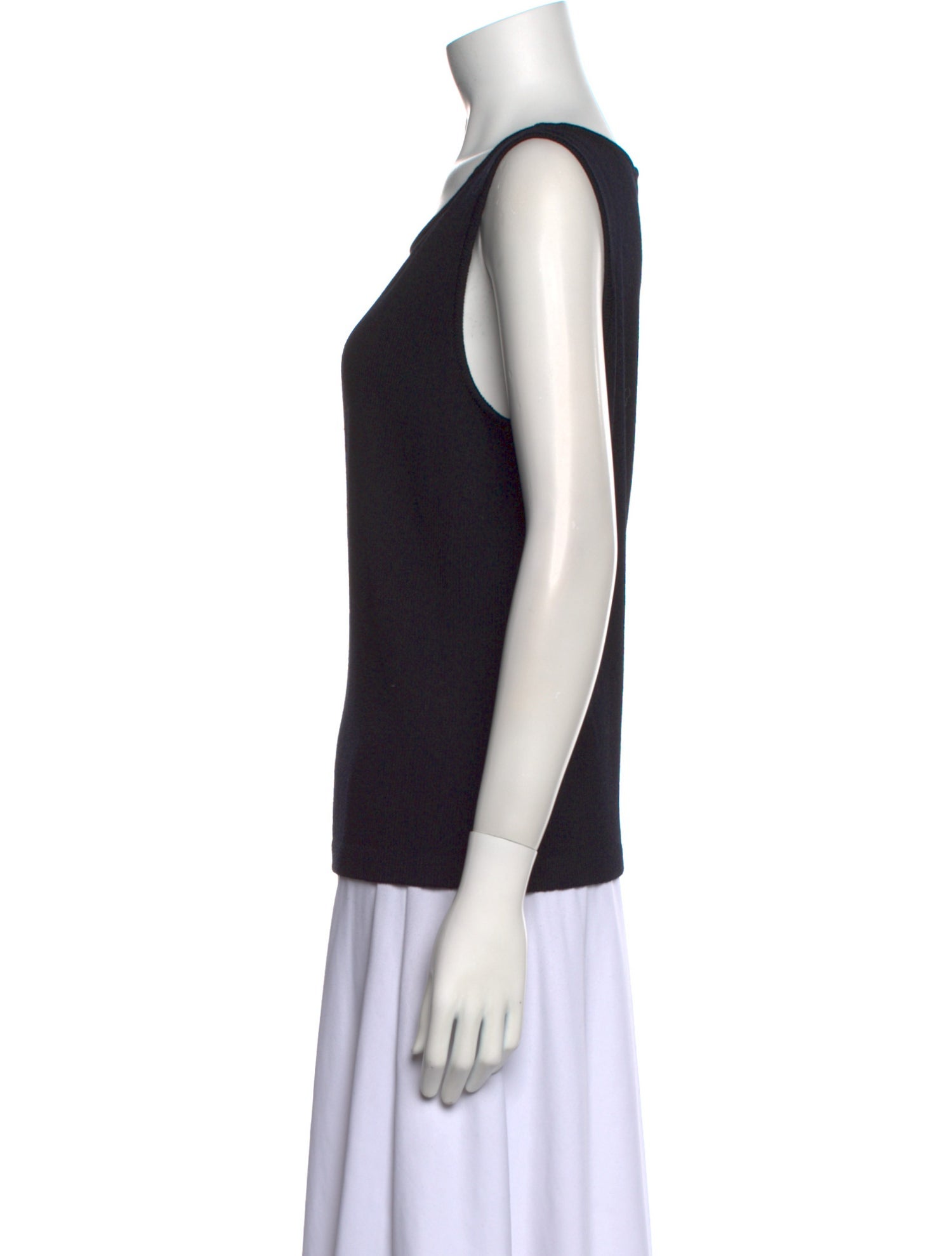 St. John Wool Scoop Neck Sweater