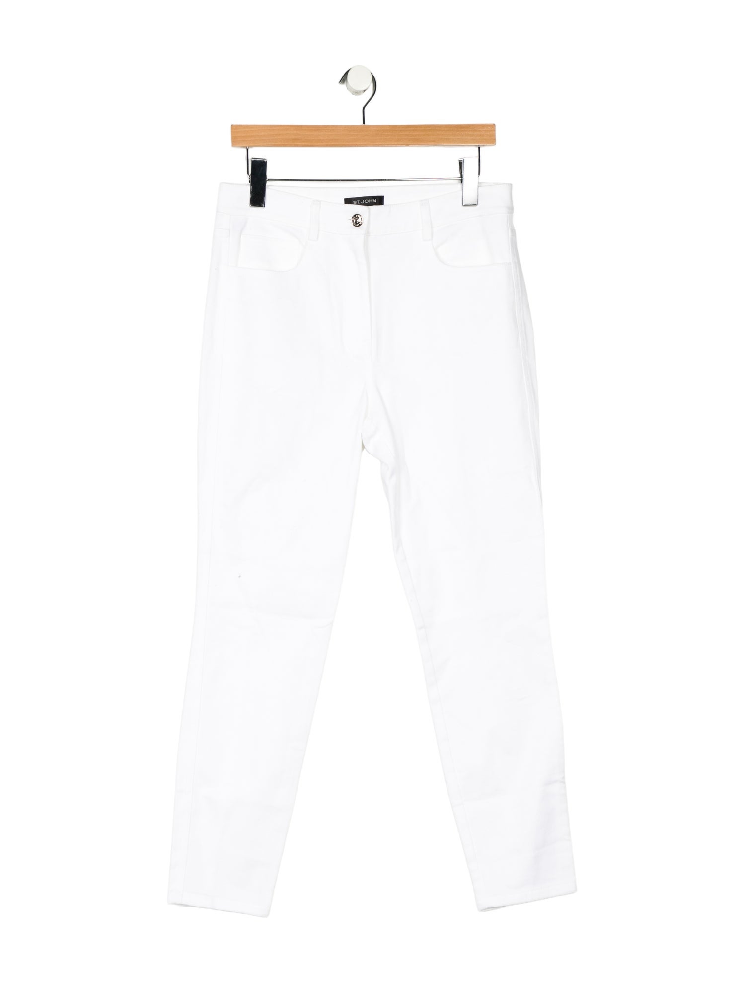 St. John High-Rise Skinny Leg Jeans