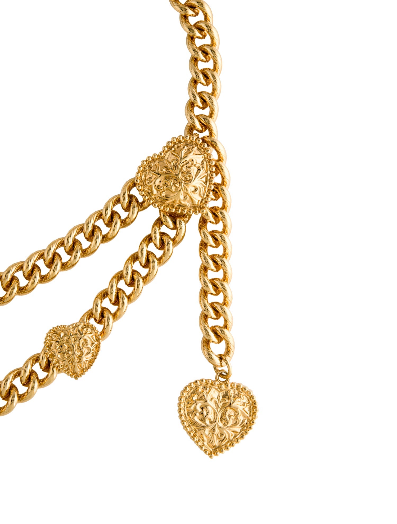 St. John Skinny Metal Waist Belt