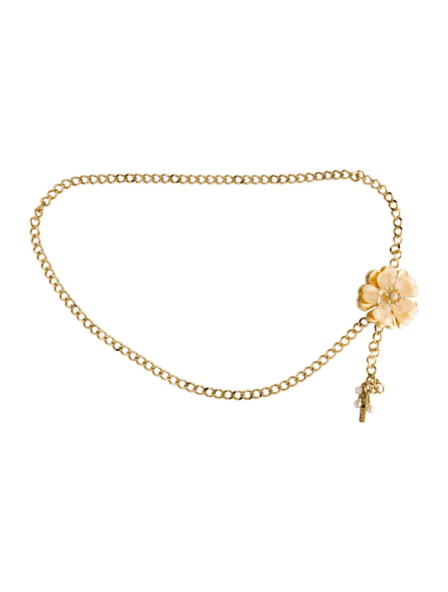 St. John Skinny Metal Waist Belt