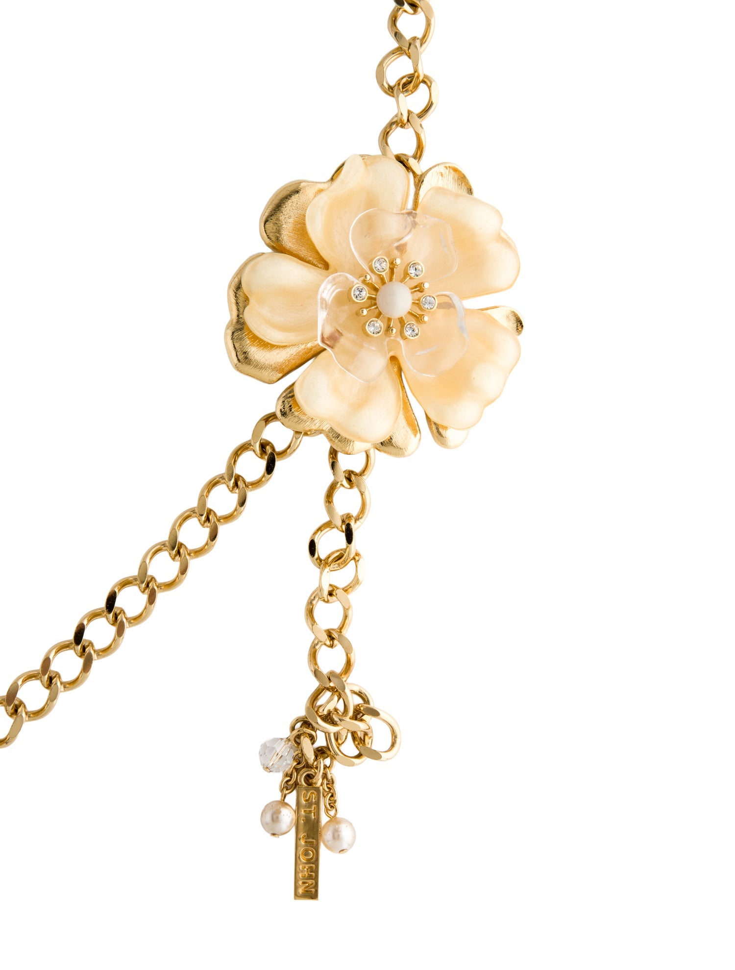 St. John Skinny Metal Waist Belt