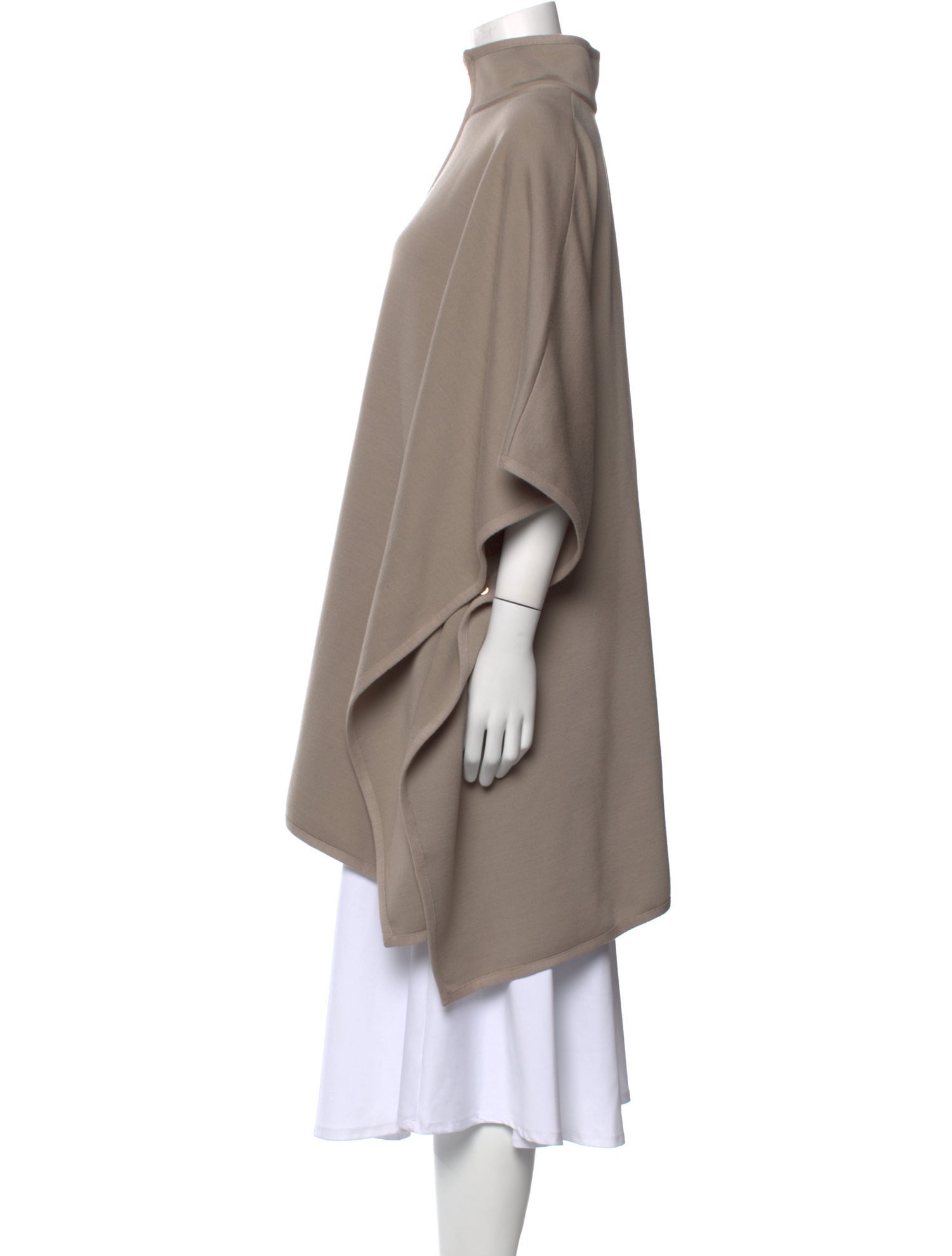 St. John Wool Mock Neck Sweater