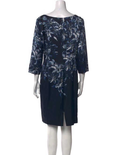 St. John Silk Knee-Length Dress