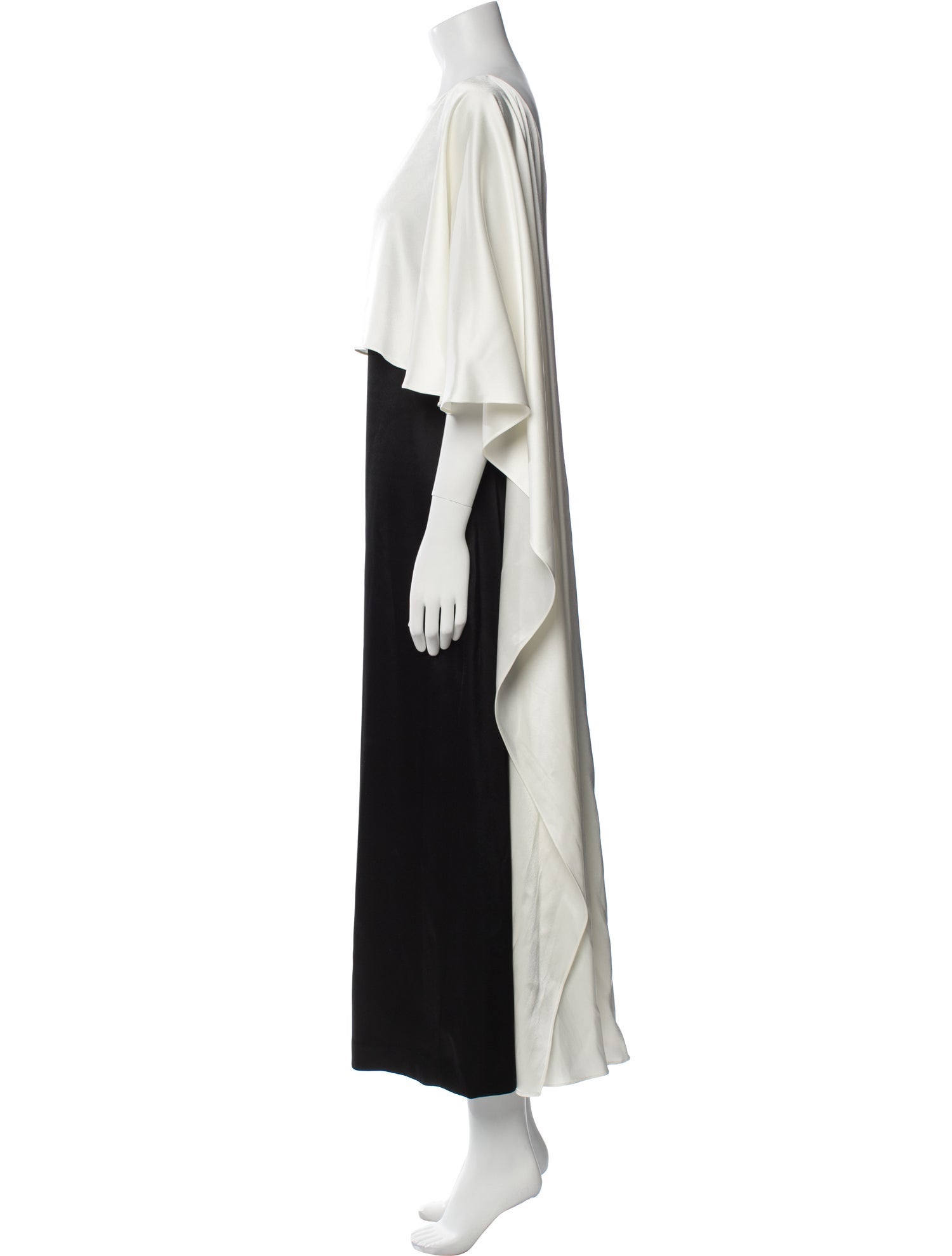 St. John Bateau Neckline Long Dress