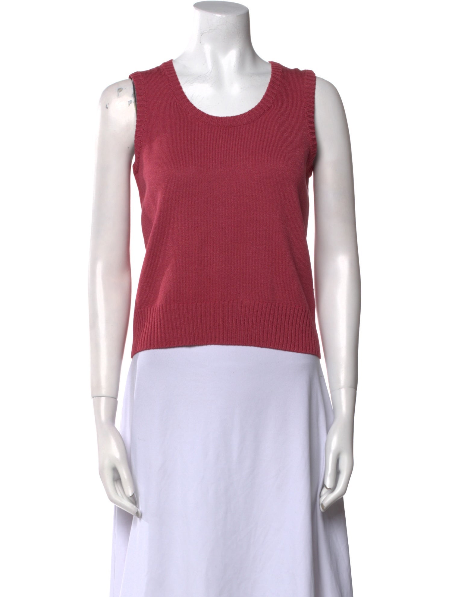 St. John Wool Scoop Neck Sweater