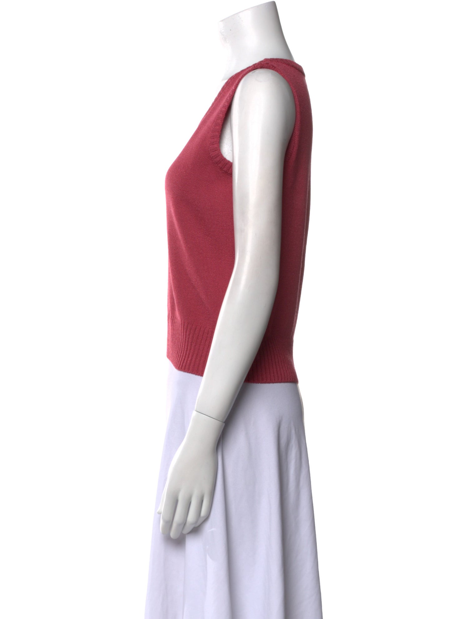 St. John Wool Scoop Neck Sweater