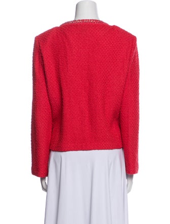 St. John Wool Tweed Pattern Evening Jacket