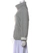 St. John Mock Neck Long Sleeve Sweatshirt