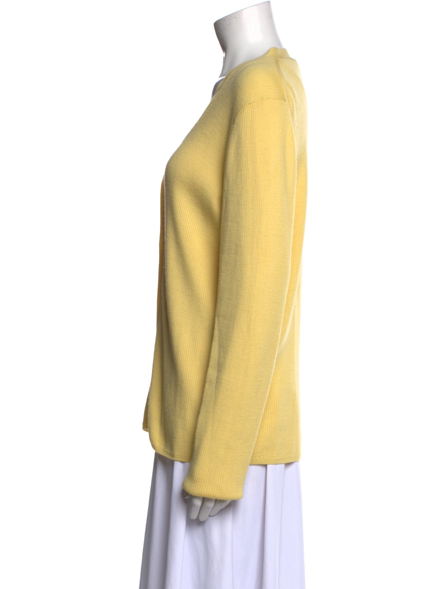 St. John Wool V-Neck Sweater