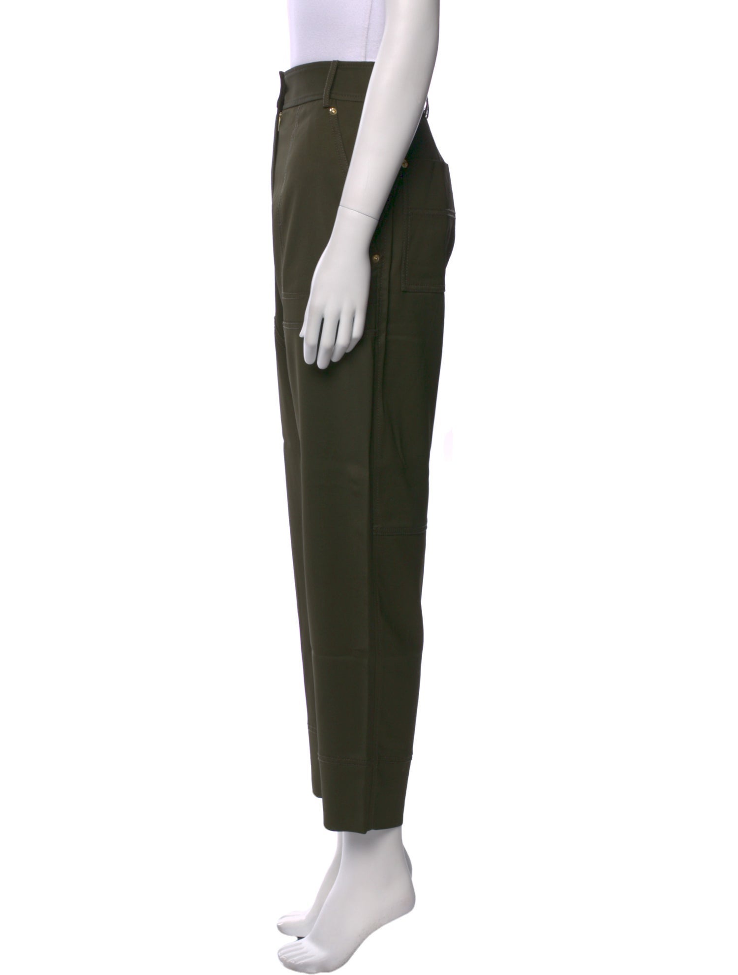 St. John High-Rise Straight Leg Jeans